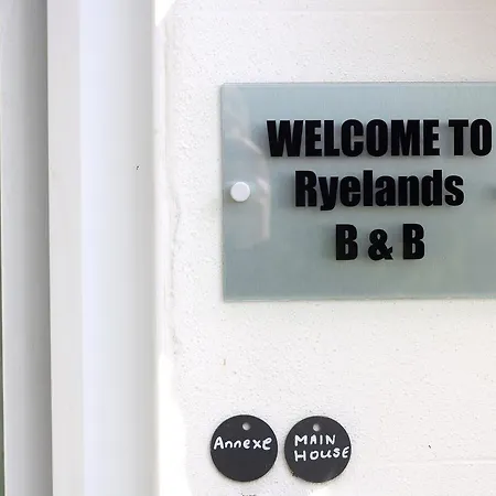 Ryelands B&B Bed & Breakfast 4*